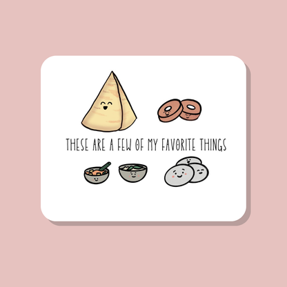South Indian Food Fridge Magnet