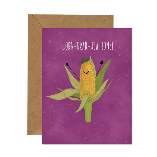 Corn-GRAD-ulations Card