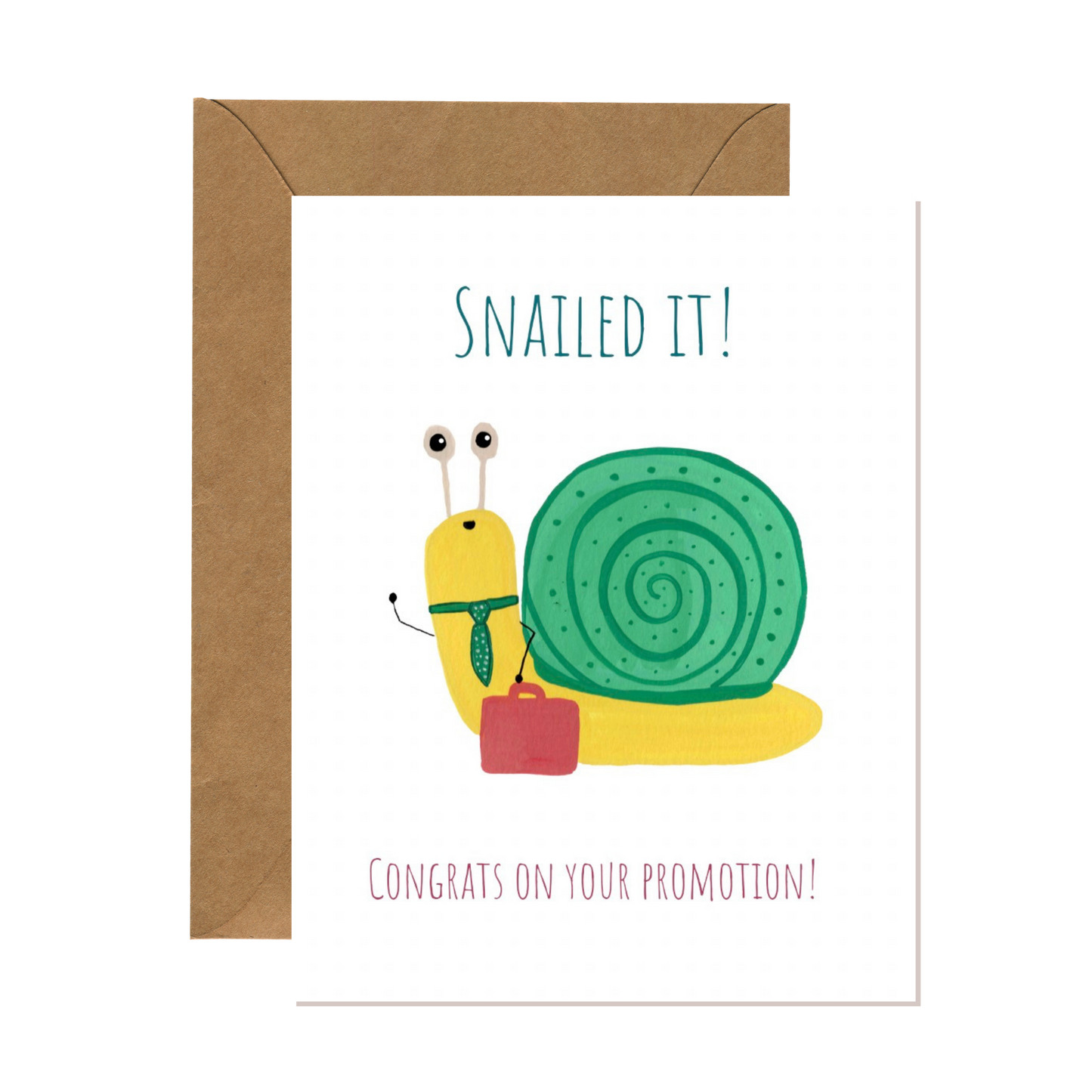 Snailed It Promotion Card